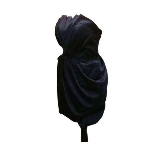 Vera Wang White Little Black Dress Women's Size 0‎ - Picture 3 of 5